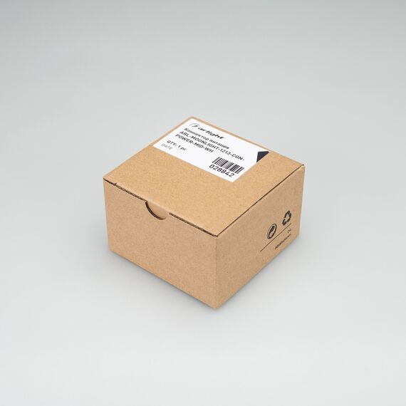 Arlight 028842 Коннектор питания ARL-MOONLIGHT-1213-CON-POWER-MID-WH (Arlight, Пластик) 028842, изображение 6