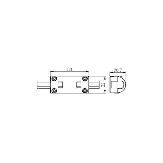 Arlight 022704 Соединитель прямой ARL-CLEAR-Mini-Line (16x8mm) (Arlight, Металл) 022704, изображение 9
