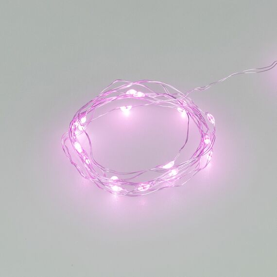 Arlight 048697 Светодиодная гирлянда ARD-DEW-HOME-2000-CLEAR-20LED-STD Purple (1,5V, Battery Pack, Cork) (Ardecoled, IP20) 048697