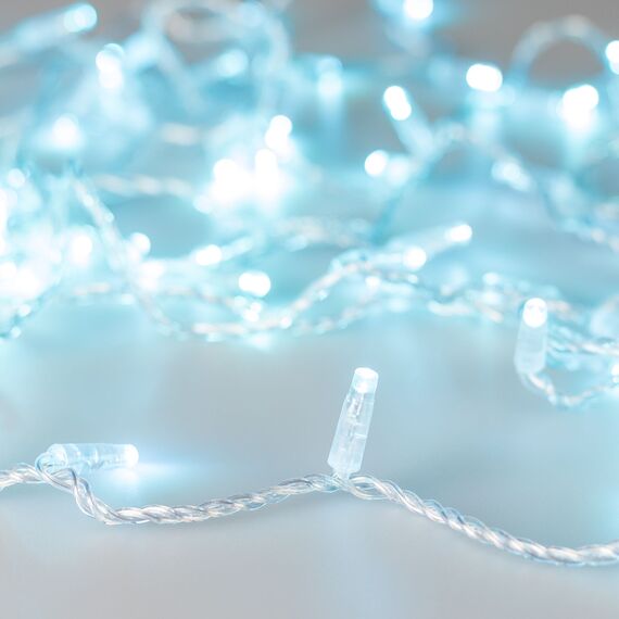 Arlight 025819 Светодиодная гирлянда ARD-STRING-CLASSIC-10000-CLEAR-100LED-STD Azure (230V, 7W) (Ardecoled, IP65) 025819