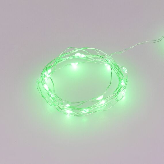 Arlight 048704 Светодиодная гирлянда ARD-DEW-HOME-2000-CLEAR-20LED-STD Green (3V, Battery Pack) (Ardecoled, IP20) 048704