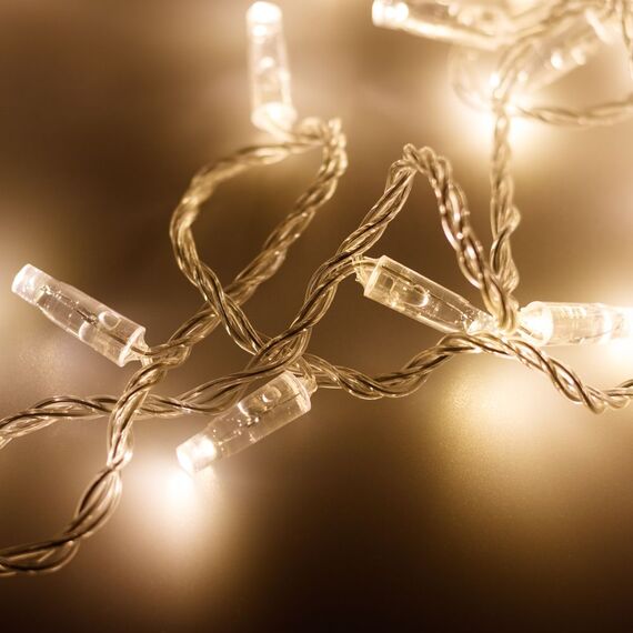 Arlight 025779 Светодиодная гирлянда ARD-STRING-CLASSIC-10000-CLEAR-100LED-STD WARM (230V, 7W) (Ardecoled, IP65) 025779