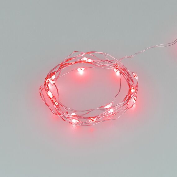 Arlight 048696 Светодиодная гирлянда ARD-DEW-HOME-2000-CLEAR-20LED-STD Red (1,5V, Battery Pack, Cork) (Ardecoled, IP20) 048696