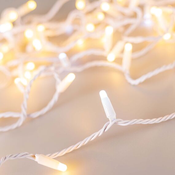 Arlight 031205 Светодиодная гирлянда ARD-STRING-CLASSIC-10000-WHITE-100LED-MILK-FLASH Warm (230V, 7W) (Ardecoled, IP65) 031205, изображение 2