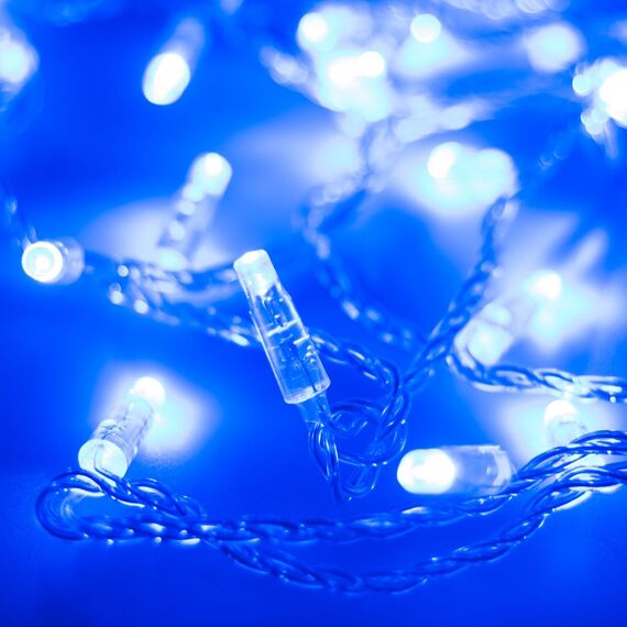 Arlight 025787 Светодиодная гирлянда ARD-STRING-CLASSIC-10000-CLEAR-100LED-STD BLUE (230V, 7W) (Ardecoled, IP65) 025787, изображение 3