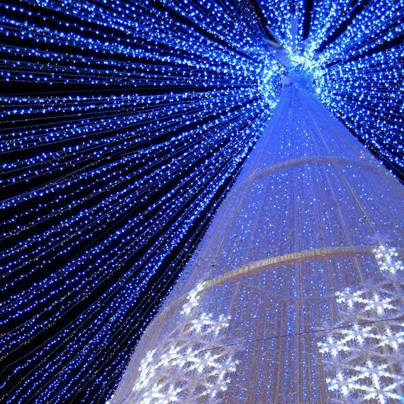 Arlight 025818 Светодиодная гирлянда ARD-STRING-CLASSIC-10000-WHITE-100LED-FLASH BLUE (230V, 7W) (Ardecoled, IP65) 025818, изображение 3