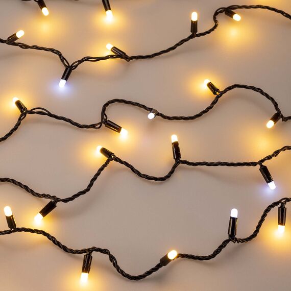 Arlight 031208 Светодиодная гирлянда ARD-STRING-CLASSIC-10000-BLACK-100LED-MILK-FLASH Warm (230V, 7W) (Ardecoled, IP65) 031208, изображение 4