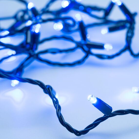 Arlight 025802 Светодиодная гирлянда ARD-STRING-CLASSIC-10000-BLACK-100LED-STD BLUE (230V, 7W) (Ardecoled, IP65) 025802, изображение 3