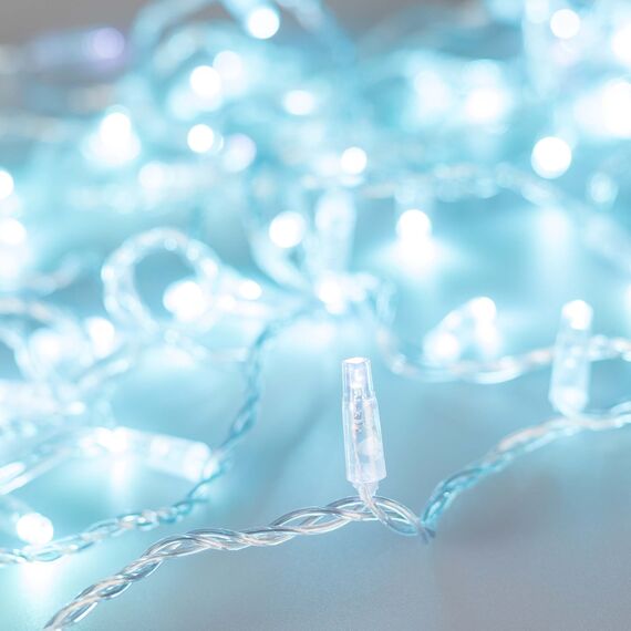 Arlight 025784 Светодиодная гирлянда ARD-STRING-CLASSIC-10000-CLEAR-100LED-FLASH Azure (230V, 7W) (Ardecoled, IP65) 025784, изображение 2