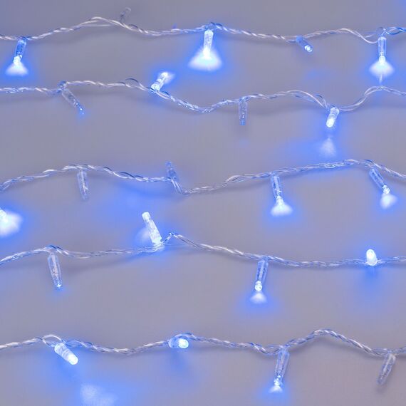 Arlight 031641 Светодиодная гирлянда ARD-STRING-CLASSIC-1000-CLEAR-100LED-PULSE Blue (230V, 7W) (Ardecoled, IP65) 031641, изображение 4