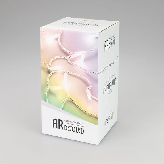 Arlight 028206 Светодиодная гирлянда ARD-STRING-CLASSIC-20000-WHITE-200LED-MILK-SYNC RGB (230V, 13W) (Ardecoled, IP65) 028206, изображение 14