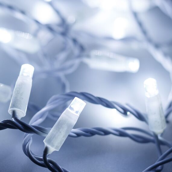 Arlight 025812 Светодиодная гирлянда ARD-STRING-CLASSIC-10000-WHITE-100LED-FLASH WHITE (230V, 7W) (Ardecoled, IP65) 025812, изображение 2
