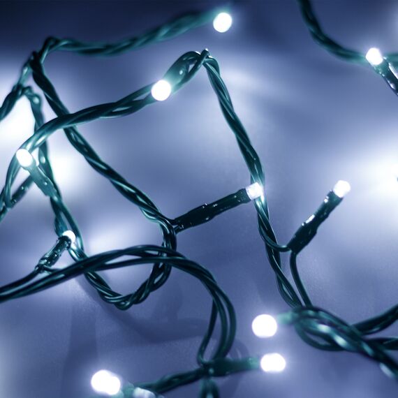 Arlight 025767 Светодиодная гирлянда ARD-STRING-HOME-5000-GREEN-50LED-FLASH WHITE (230V, 3,5W) (Ardecoled, IP20) 025767, изображение 3