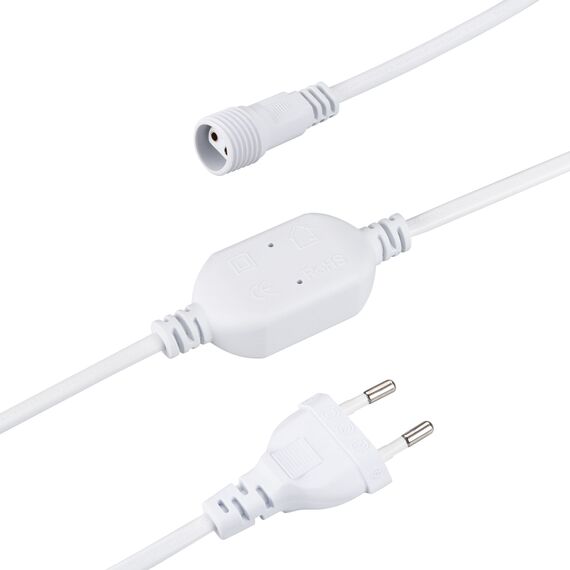 Arlight 042830 Шнур питания ARD-ICICLE-CLASSIC-1,5M White (230V, 1,6A) (Ardecoled, -) 042830, изображение 2