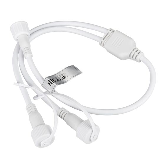 Arlight 031803 Коннектор питания ARD-CLASSIC-SYNC-RGB White (230V, 2 ports) (Ardecoled, Закрытый) 031803