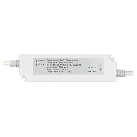 Arlight 028213 Контроллер ARD-CLASSIC-SYNC-RGB-1000LED White (230V, 80W, RF ПДУ) (Ardecoled, Закрытый) 028213, изображение 3