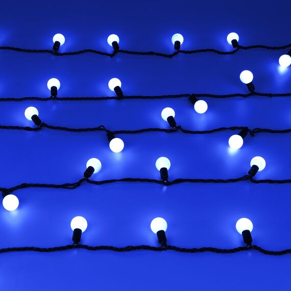 Arlight 025600 Светодиодная гирлянда ARD-BALL-CLASSIC-D23-10000-BLACK-80LED BLUE (230V, 3,5W) (Ardecoled, IP65) 025600, изображение 4