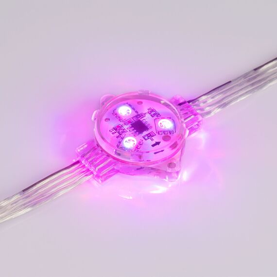 Arlight 029377 Модуль управляемый VISOR-SPI-5060-3-12V RGB 120deg (D30x16mm, 0,75W, IP68) (Arlight, Пластик, 3 года) 029377, изображение 6