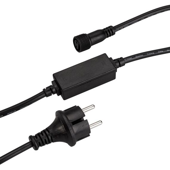 Arlight 025889 Шнур питания ARD-PRO-FLASH-1,5M Black (230V, 1,6A) (Ardecoled, Закрытый) 025889, изображение 2