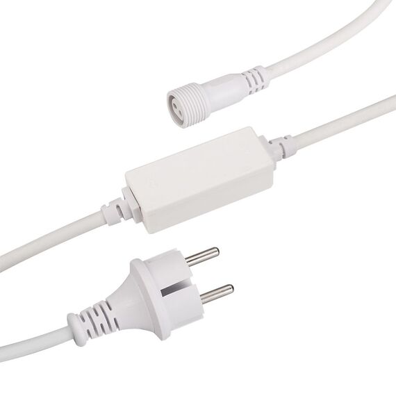 Arlight 025887 Шнур питания ARD-PRO-STD-1,5M White (230V, 1,6A) (Ardecoled, Закрытый) 025887, изображение 2