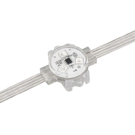 Arlight 029377 Модуль управляемый VISOR-SPI-5060-3-12V RGB 120deg (D30x16mm, 0,75W, IP68) (Arlight, Пластик, 3 года) 029377, изображение 8