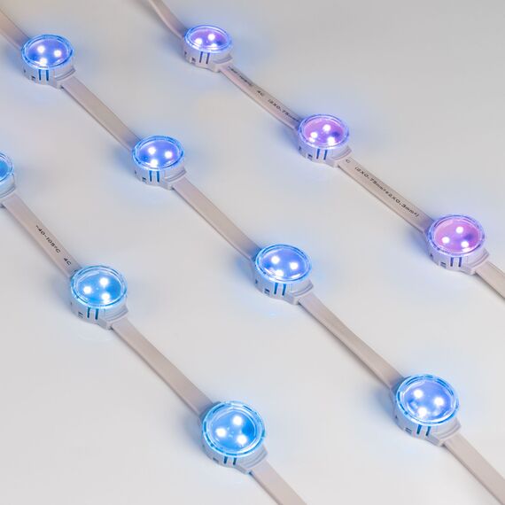 Arlight 029240 Модуль управляемый SOLEX-SPI-3535-3-12V RGB 120deg (D30x16mm, 0,75W, IP67) (Arlight, Пластик, 3 года) 029240, изображение 4