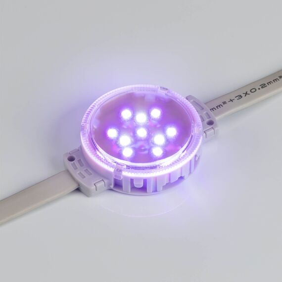 Arlight 036825 Модуль управляемый DMX-F10-D50 24V RGBW (2W, IP68, 120 deg) (Arlight, Пластик, 3 года) 036825, изображение 12