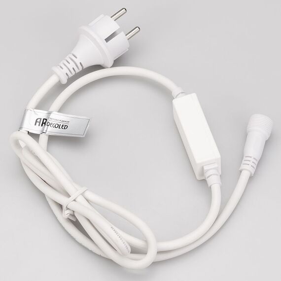 Arlight 025887 Шнур питания ARD-PRO-STD-1,5M White (230V, 1,6A) (Ardecoled, Закрытый) 025887, изображение 4