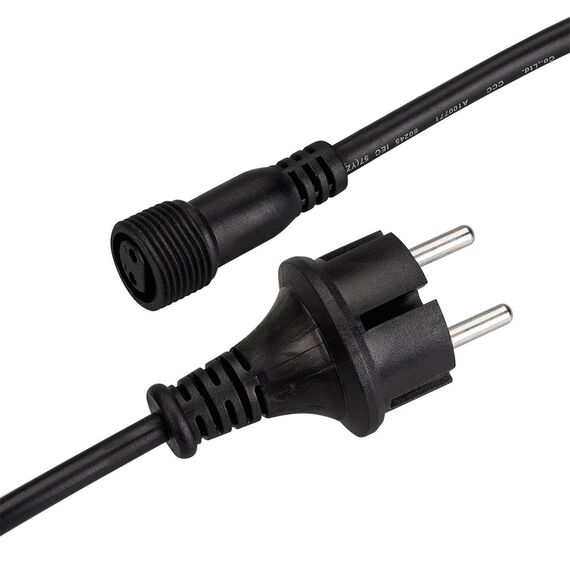 Arlight 025653 Шнур питания ARD-PRO-BALL-LIVE-1,5M Black (230V, 1,6A) (Ardecoled, Закрытый) 025653, изображение 2