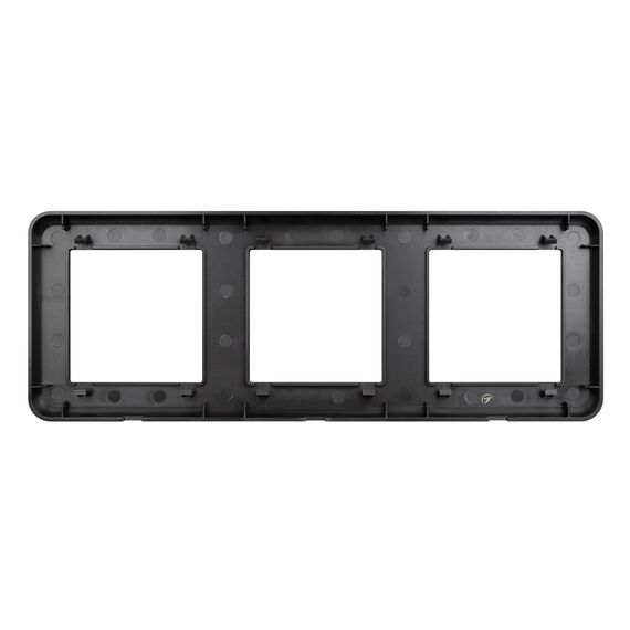 Arlight 043784 Рамка пластиковая FRM-VERSA-PL-3-BK (Arlight, -) 043784, изображение 3