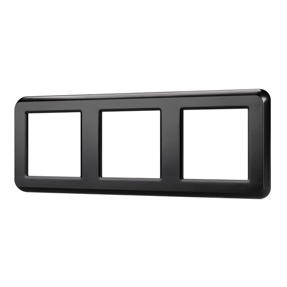 Arlight 043784 Рамка пластиковая FRM-VERSA-PL-3-BK (Arlight, -) 043784, изображение 2