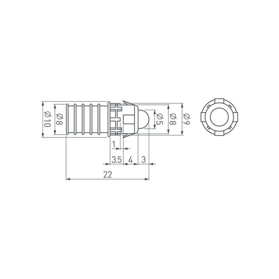 Arlight 023332 Модуль герметичный ARL-D9 5V White (Arlight, Закрытый, IP67) 023332, изображение 3
