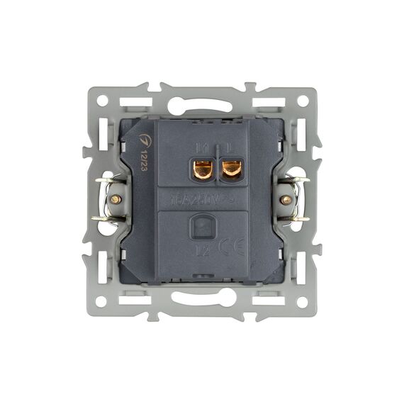 Arlight 043710 Механизм выключателя одноклавишный непроходной SWT-MK01-PL-WH (250V, 16A) (Arlight, -) 043710, изображение 5