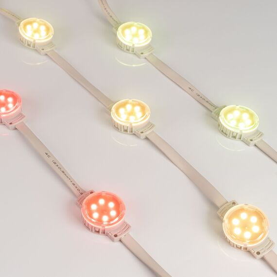 Arlight 036828 Модуль управляемый SPI-F6-D40 24V RGB-RAM-Auto (1,25W, IP68, 120 deg) (Arlight, Пластик, 3 года) 036828, изображение 6