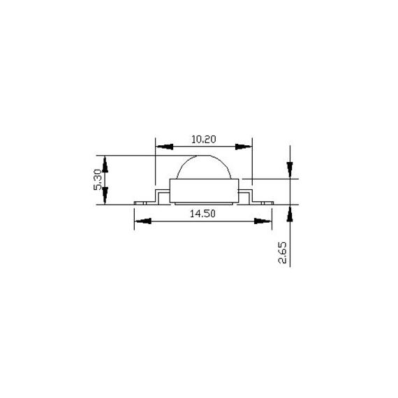 Arlight 020953 Мощный светодиод ARPL-1W-EPL35 Blue (Arlight, Emitter) 020953, изображение 4