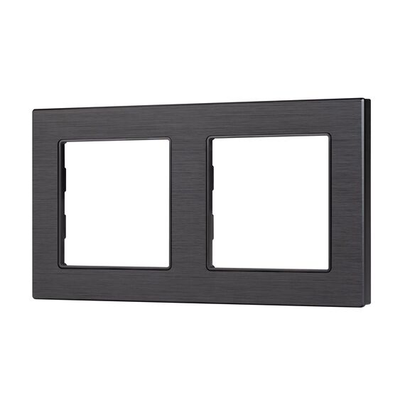 Arlight 043855 Рамка алюминиевая FRM-PRESTO-ALS-2-BK (Arlight, -) 043855, изображение 2