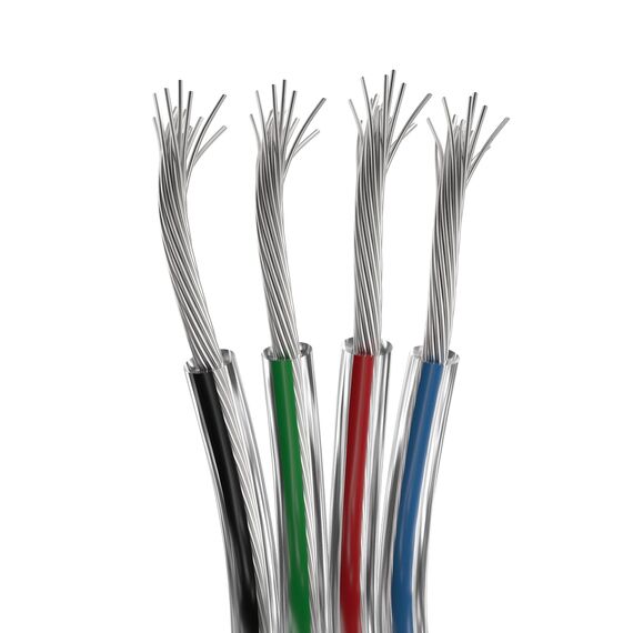 Arlight 034962 Шлейф питания ARL-18AWG-CLEAR-4Wire-CU (Arlight, -) 034962
