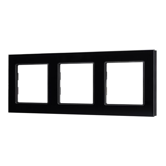 Arlight 043800 Рамка стеклянная FRM-GLARE-GS-3-BK (Arlight, -) 043800