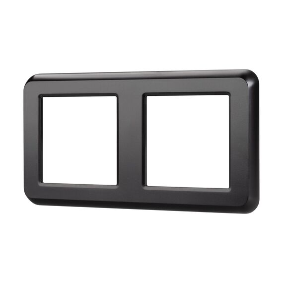 Arlight 043778 Рамка пластиковая FRM-VERSA-PL-2-BK (Arlight, -) 043778