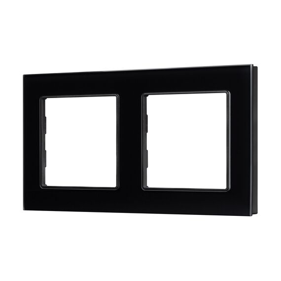 Arlight 043797 Рамка стеклянная FRM-GLARE-GS-2-BK (Arlight, -) 043797, изображение 2