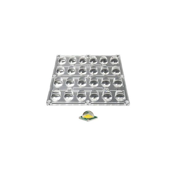 Arlight 016076 Блок линз 24BST-E (130x65°, 24x LED) (Turlens, -) 016076