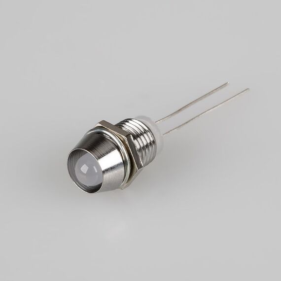 Arlight 025743 Держатель 5мм HOLDER-F5 (хром,латунь, с гайкой) (Arlight, 5мм (круглый)) 025743, изображение 3