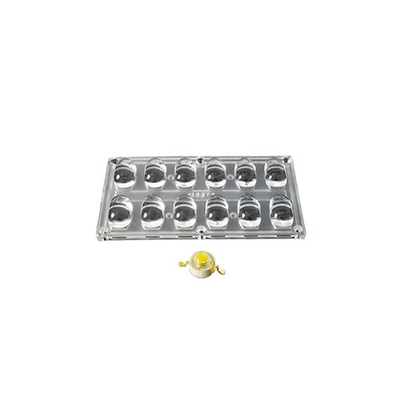 Arlight 016078 Блок линз 12BST-E (130x65°, 12x LED) (Turlens, -) 016078