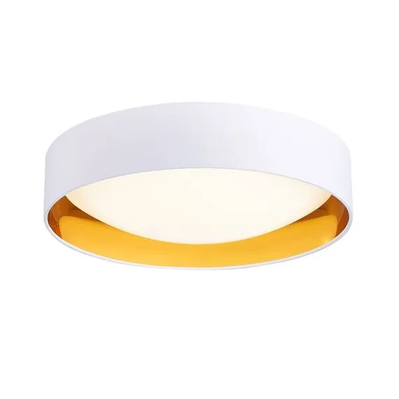 EVOLUCE SLE201122-01 Светильник потолочный Белый, Золото/Белый LED 1*24W 4000K