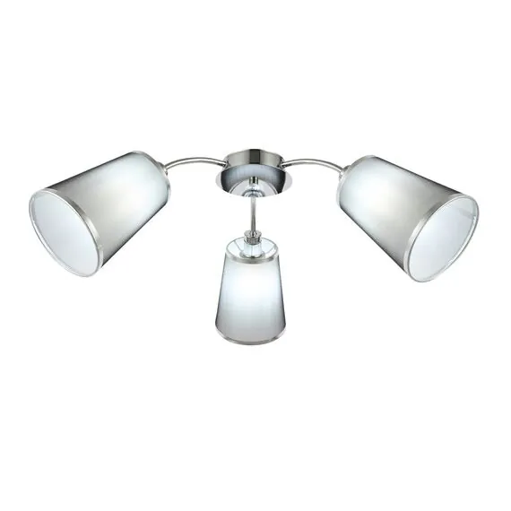 EVOLUCE SLE103002-03 Светильник потолочный Хром/Черный E14 3*40W