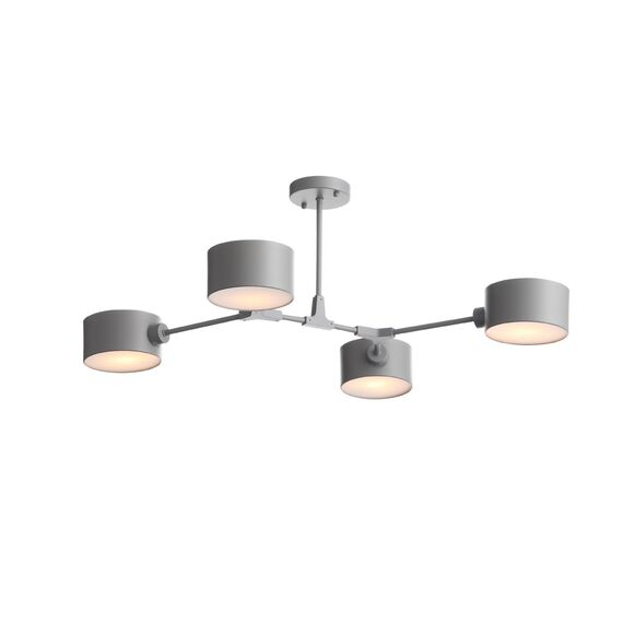 EVOLUCE SLE183702-04 Светильник потолочный Серый/Серый E14 4*60W