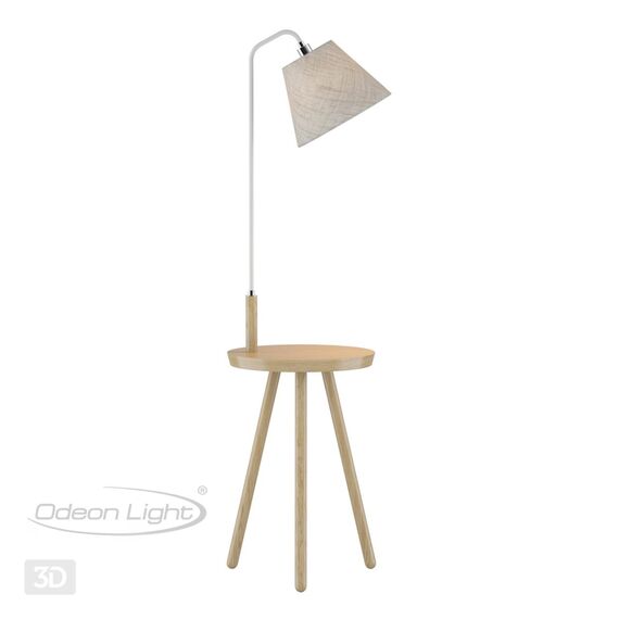 Odeon Light 4667/1F; 0042589 Торшер со столиком, изображение 4
