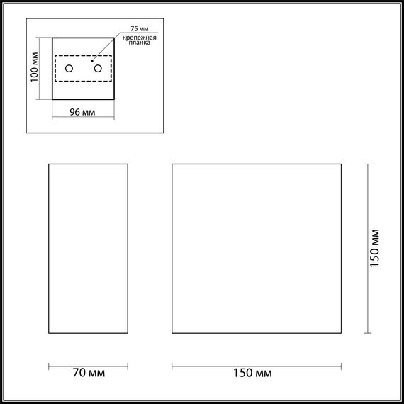 Odeon Light 3883/1W; 0040510 Настенный светильник, изображение 4