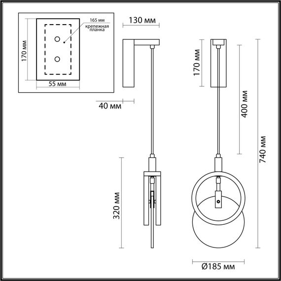 Odeon Light 5422/17WL; 0048076 Настенный светильник, изображение 4