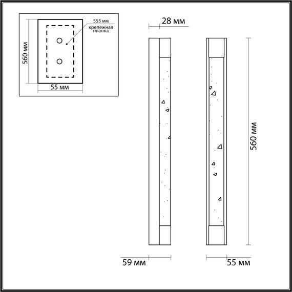 Odeon Light 6693/12WL; 1027566 Настенный светильник, изображение 3